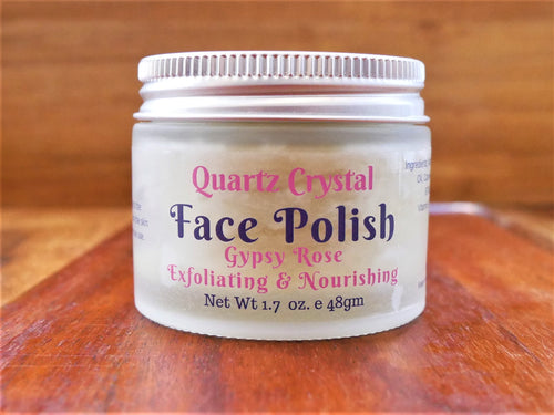 Quartz Crystal Face Polish - Ocean Gypsy NZ