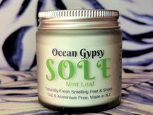 Load image into Gallery viewer, Sole Ocean Gypsy Feet &amp; Shoe Powder Mint Leaf Scent - Ocean Gypsy NZ