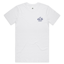 Load image into Gallery viewer, Ride the Wave Men&#39;s Mangawhai Surfing Organic Tee - Ocean Gypsy NZ