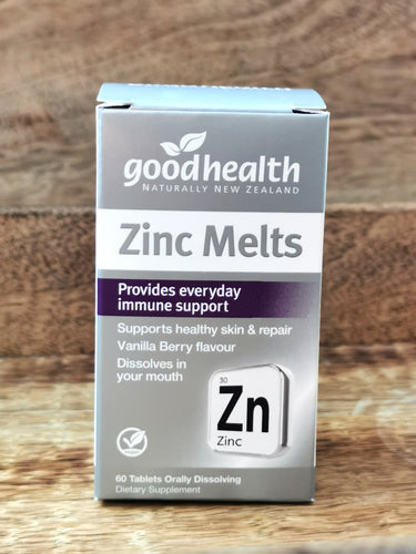 Zinc Melts by Good Health 60 Tablets