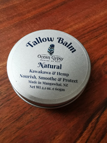 Natural Unscented Tallow Balm – Made with Organic Tallow