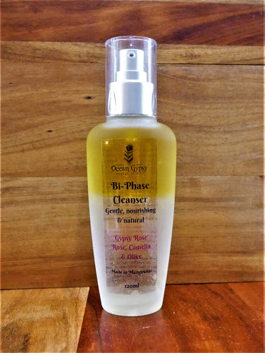 Bi-Phase Cleanser in Gypsy Rosa Scent