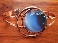 Load image into Gallery viewer, Blue Moon Copper Bracelet - Ocean Gypsy NZ