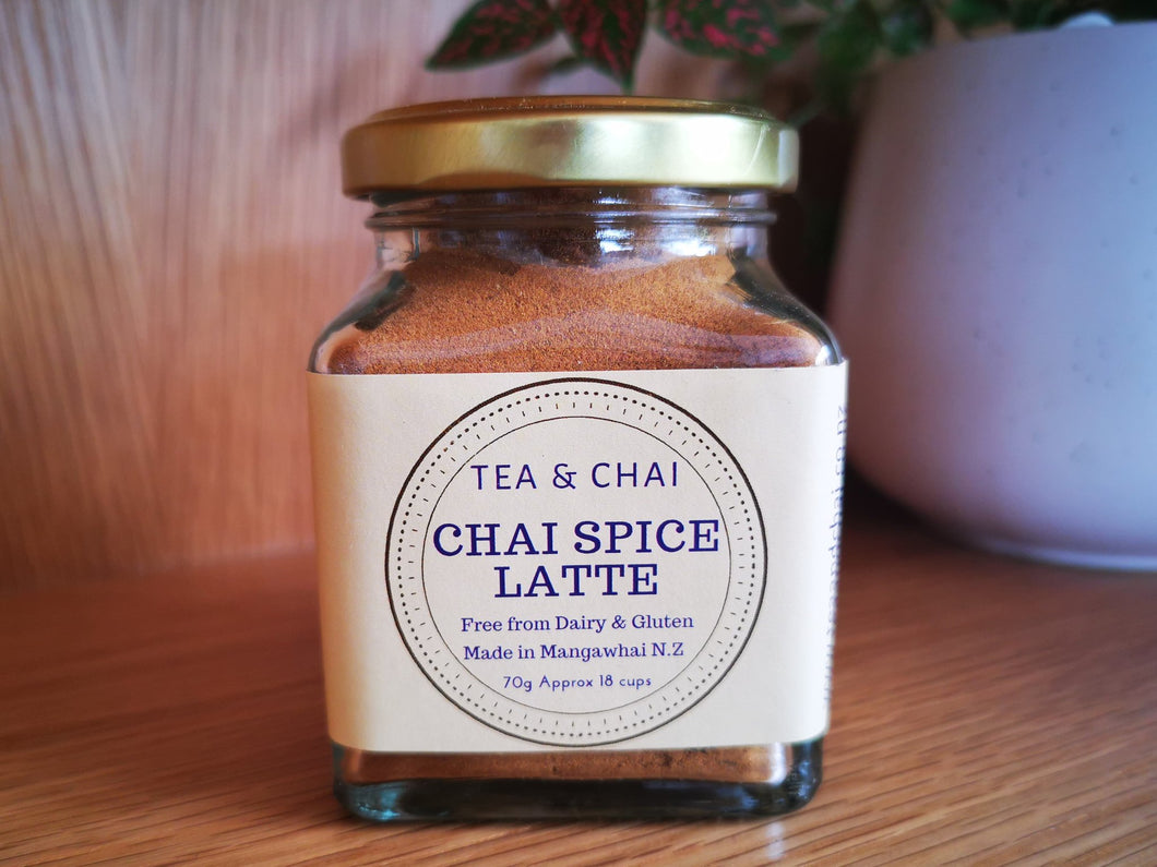 Chai Spice Latte (Dairy & Gluten Free) - Anti-inflammatory Natures Medicine Jar & Refill Available - Ocean Gypsy NZ