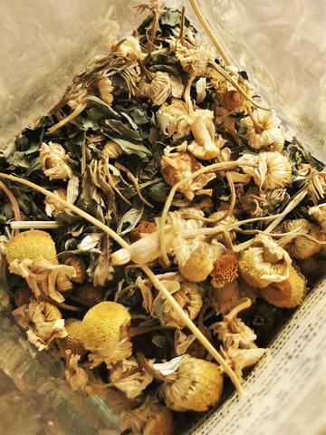 Organic Chamomile & Mint Tea - Digestive Tonic - Ocean Gypsy NZ