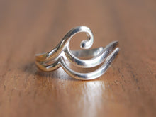 Load image into Gallery viewer, Double Wave Ring - Ocean Gypsy NZ