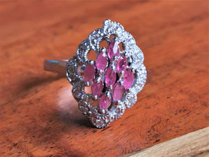 Ruby Gypsy Rose Ring - Ocean Gypsy NZ