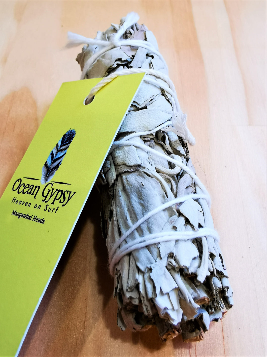 Organic White Sage Smudge Stick - Ocean Gypsy NZ
