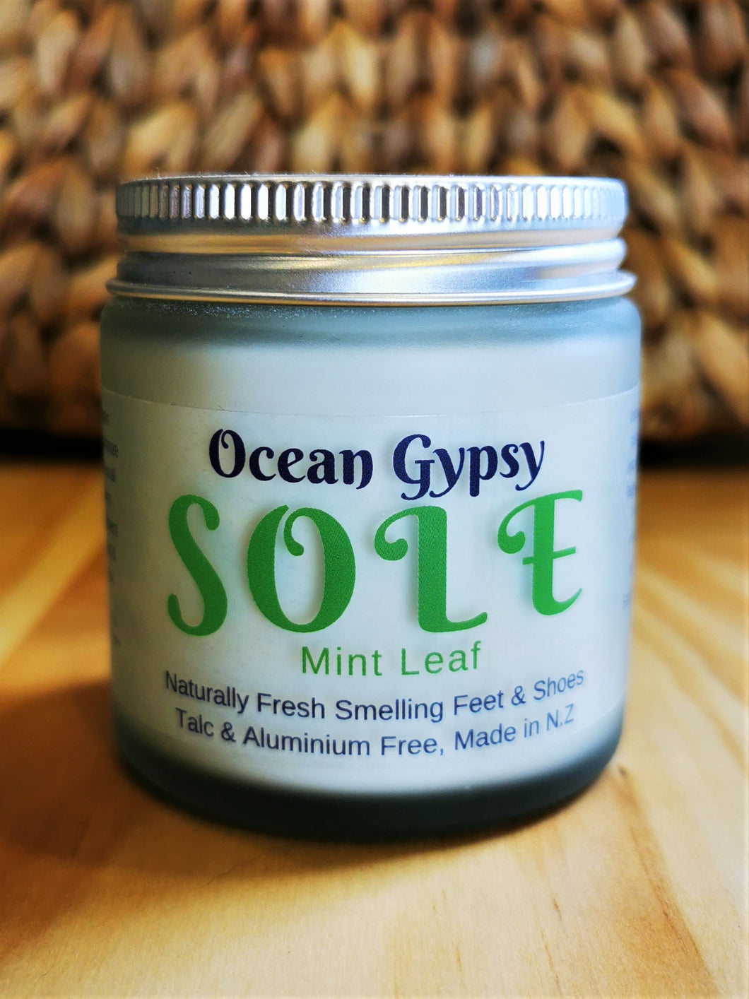 Sole Ocean Gypsy Feet & Shoe Powder Mint Leaf Scent - Ocean Gypsy NZ