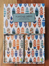 Load image into Gallery viewer, Surfboard Playing Cards - Ocean Gypsy NZ