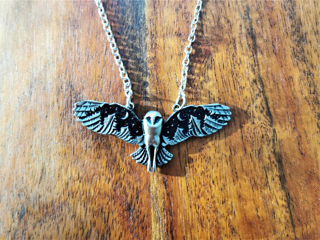 Owl Necklace - Ocean Gypsy NZ