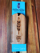 Load image into Gallery viewer, Ocean Gypsy Bamboo Surf Comb (N.Z Made) - Ocean Gypsy NZ