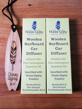 Load image into Gallery viewer, Twin Pack Car Diffusers infused with Lemon Grass in 3 different variations - Ocean Gypsy NZ
